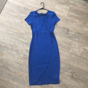 Tulip Bottom Midi Dress